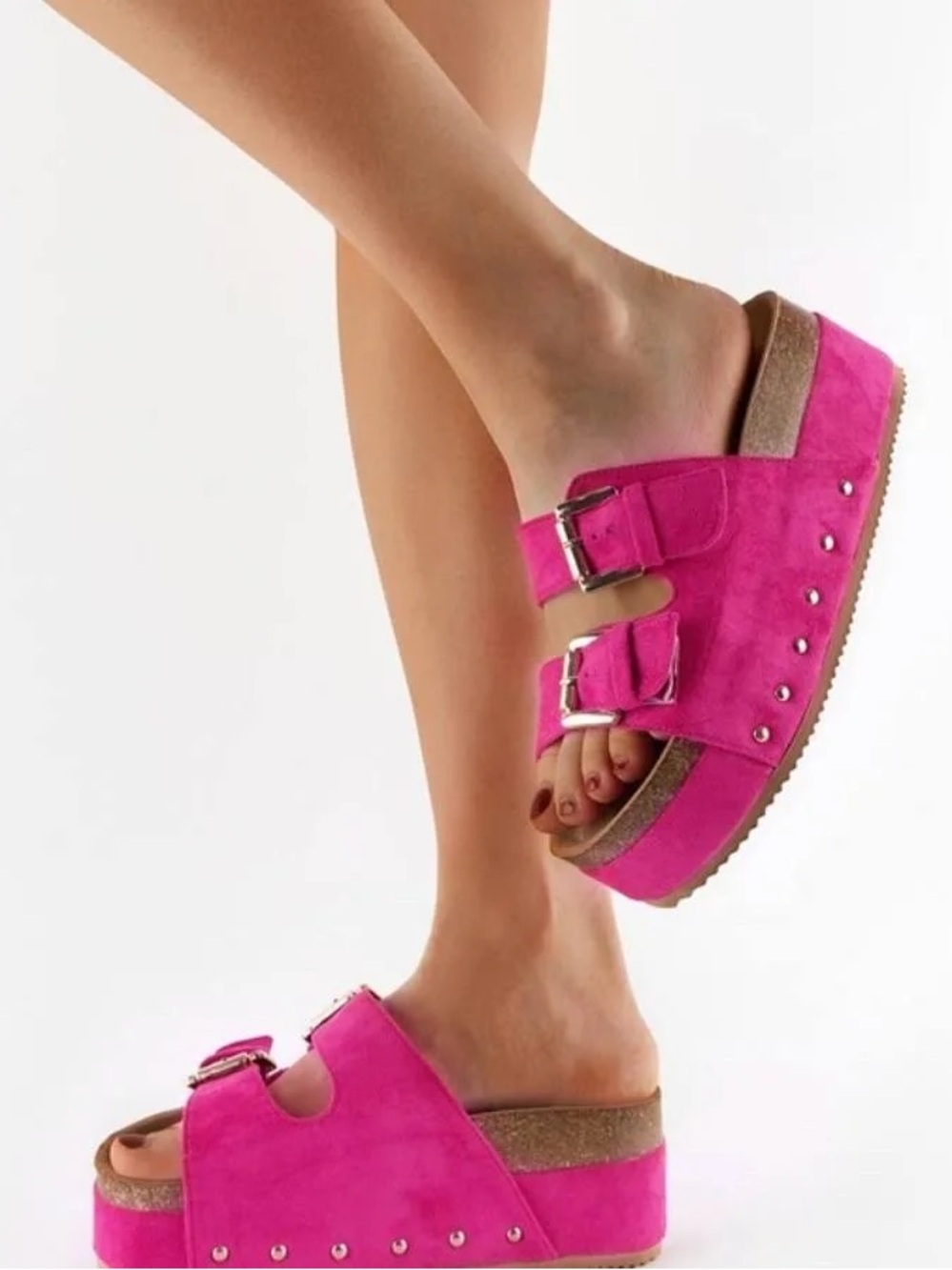 Altar'd State Platform Slide Sandals - Picture 4 of 9